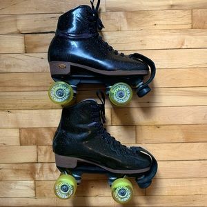 Sure-Grip Stardust Glitter Roller Skates Sz 9
